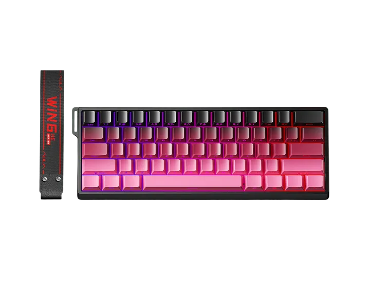 Aula WIN60 HE (Gradient Pink, Greywood Magnetic Switch)