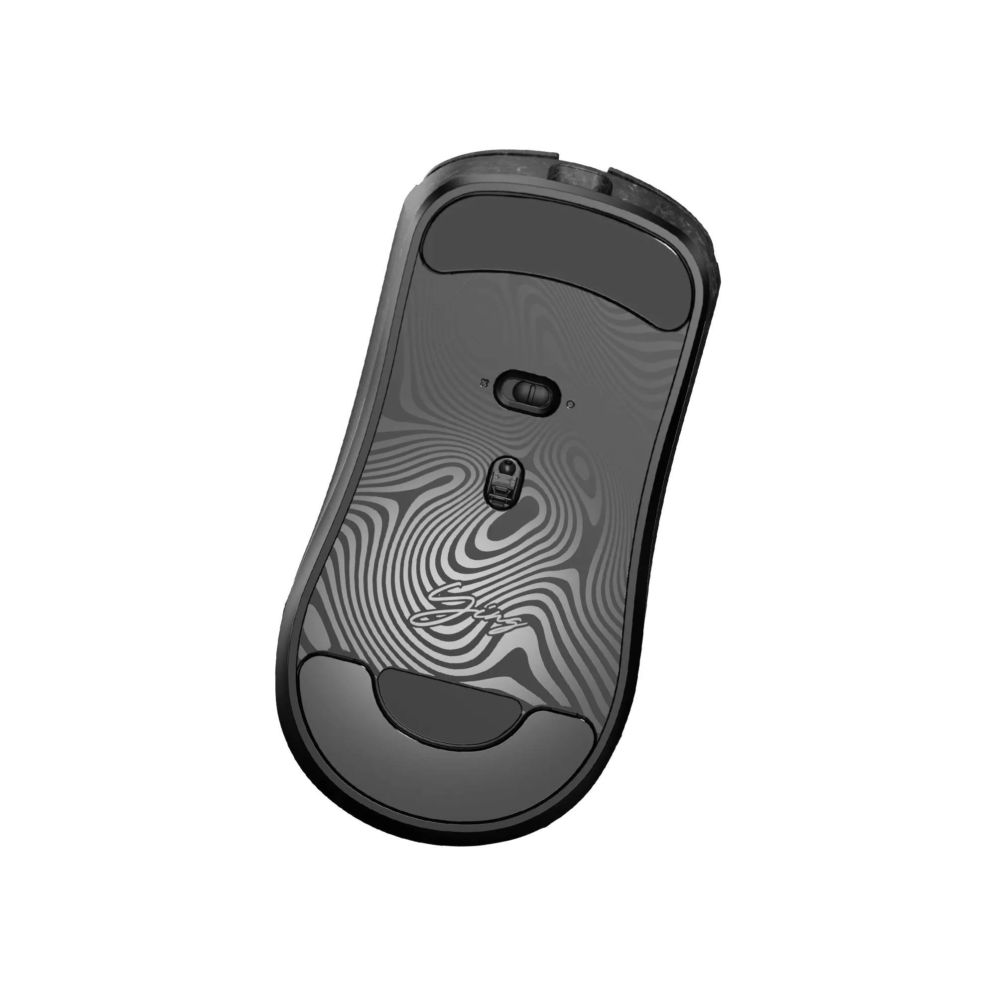 Wlmouse PTFE Skates (Black, Full/Half, Ying) — фото 2