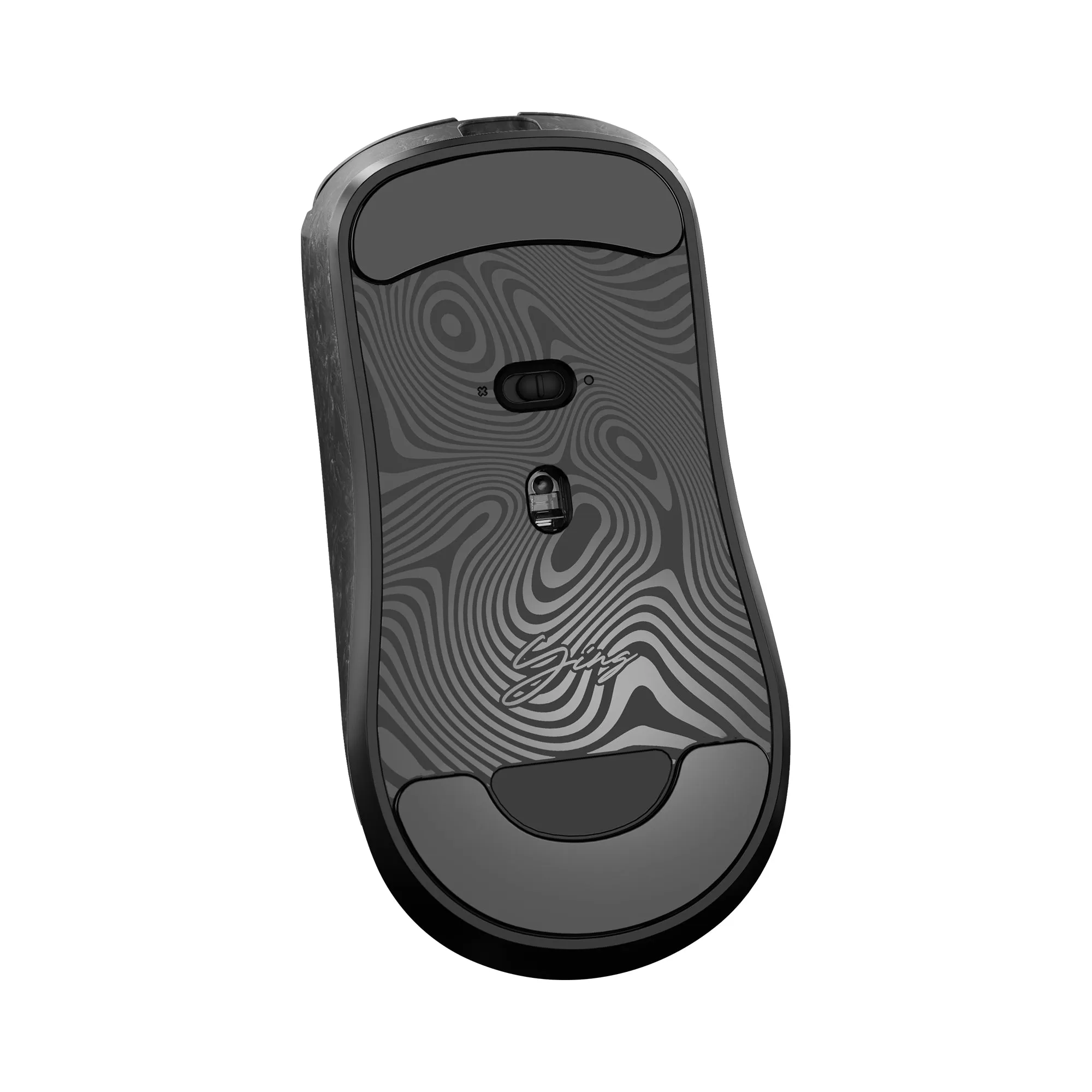 Wlmouse PTFE Skates (Black, Full/Half, Ying) — фото 5