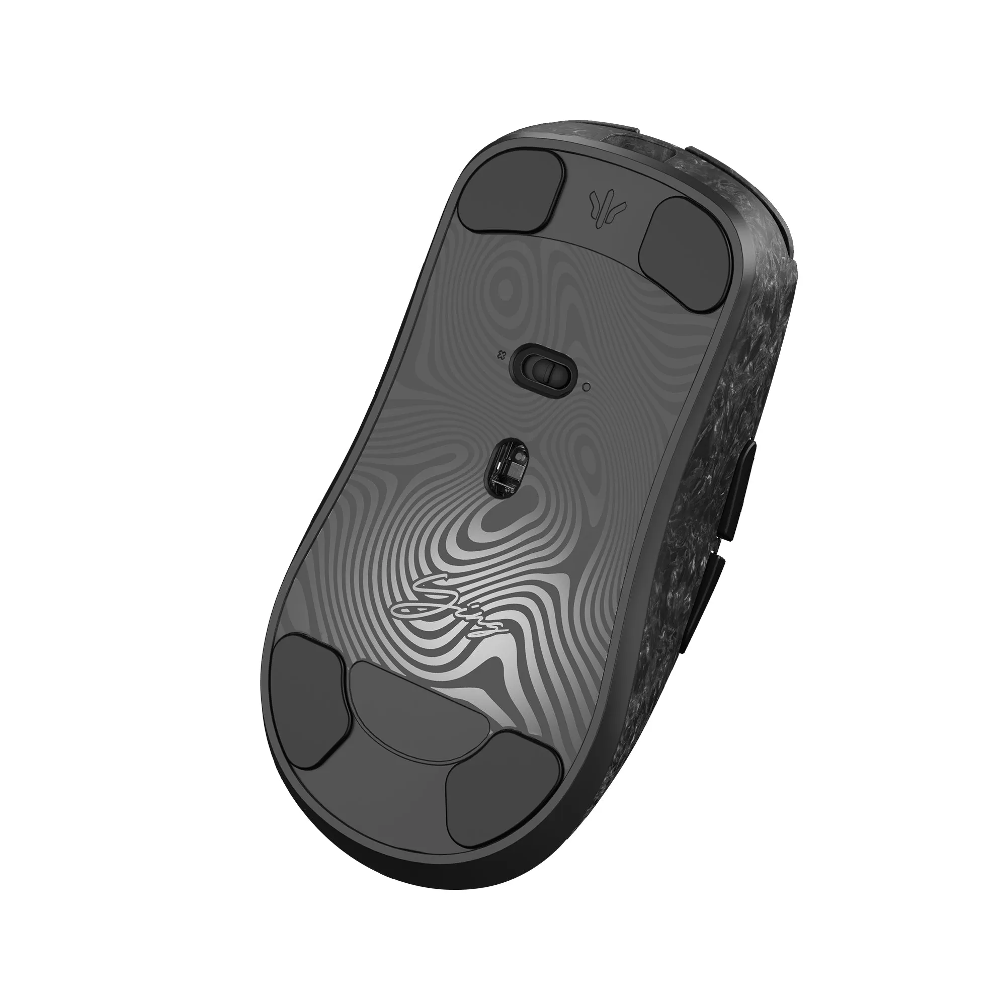Wlmouse PTFE Skates (Black, Full/Half, Ying) — фото 6
