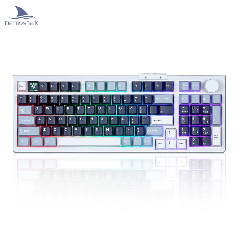 Darmoshark TOP98 (White-Blue, White Shark Advance Paragraph Axis)