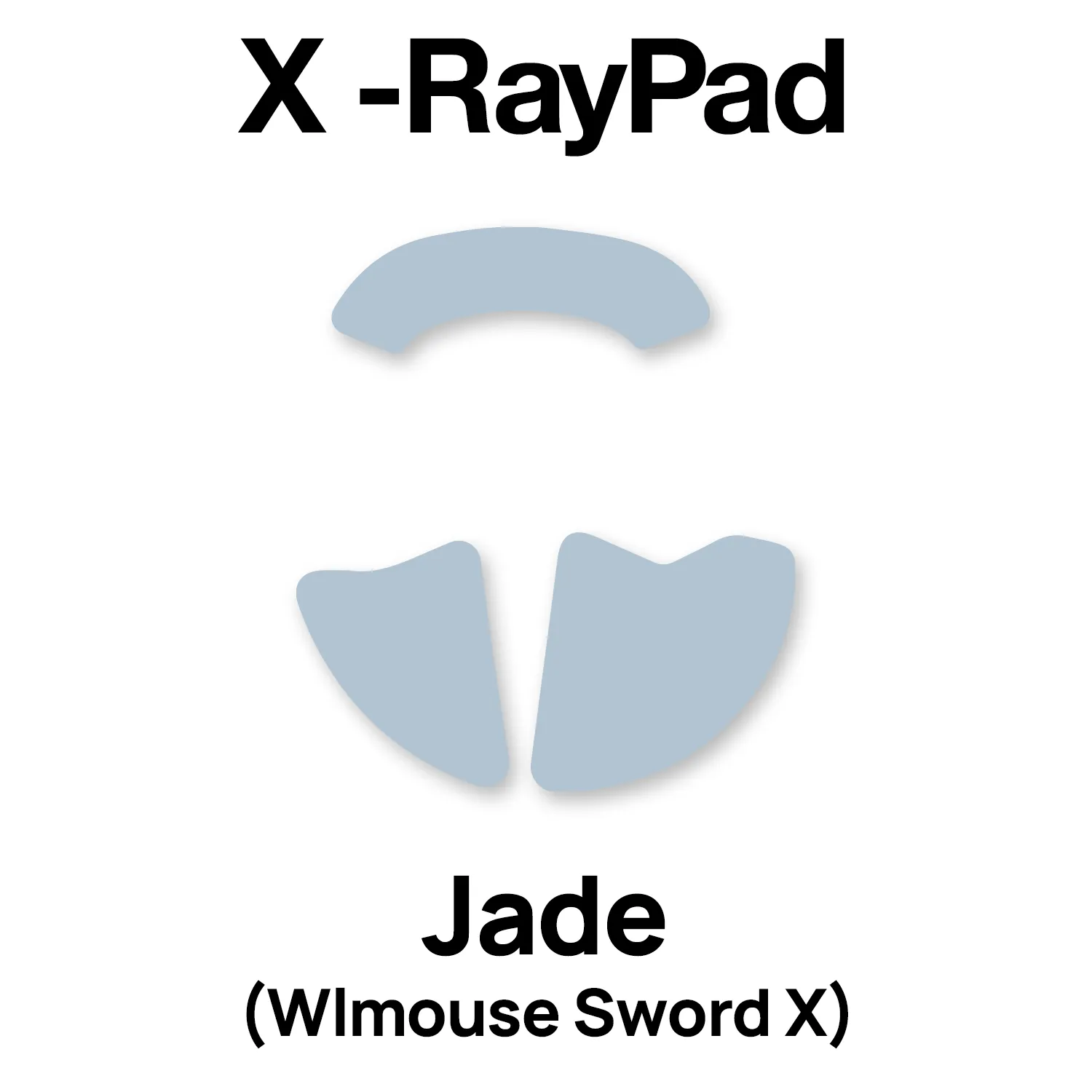 X-raypad Jade Mouse Skates (Wlmouse Sword X)