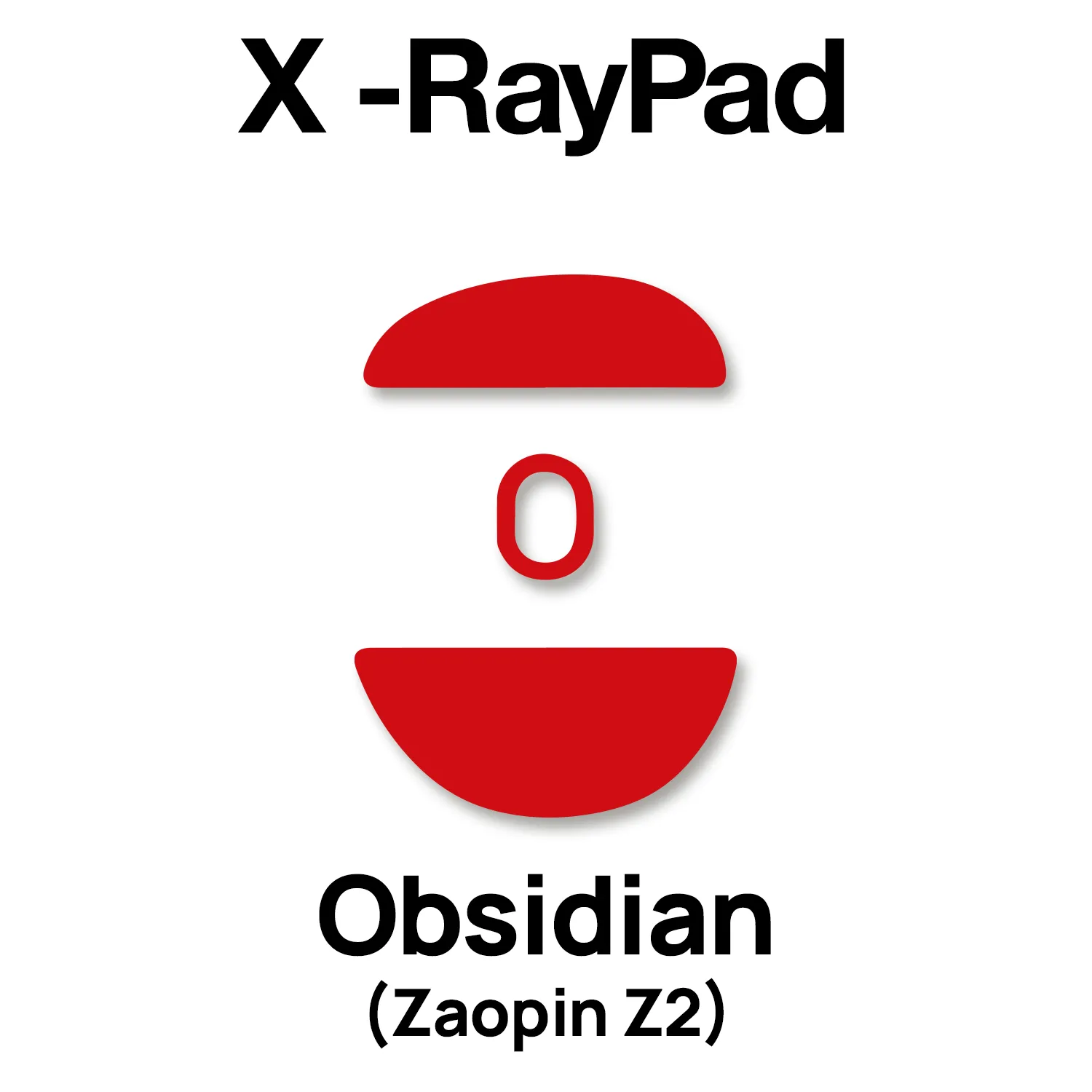 X-raypad Obsidian Mouse Skates (Zaopin Z2)