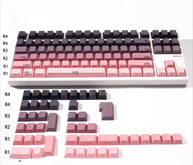 Gradient (Black/Pink)
