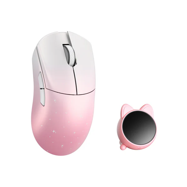 Wlmouse Huan (White-Pink)