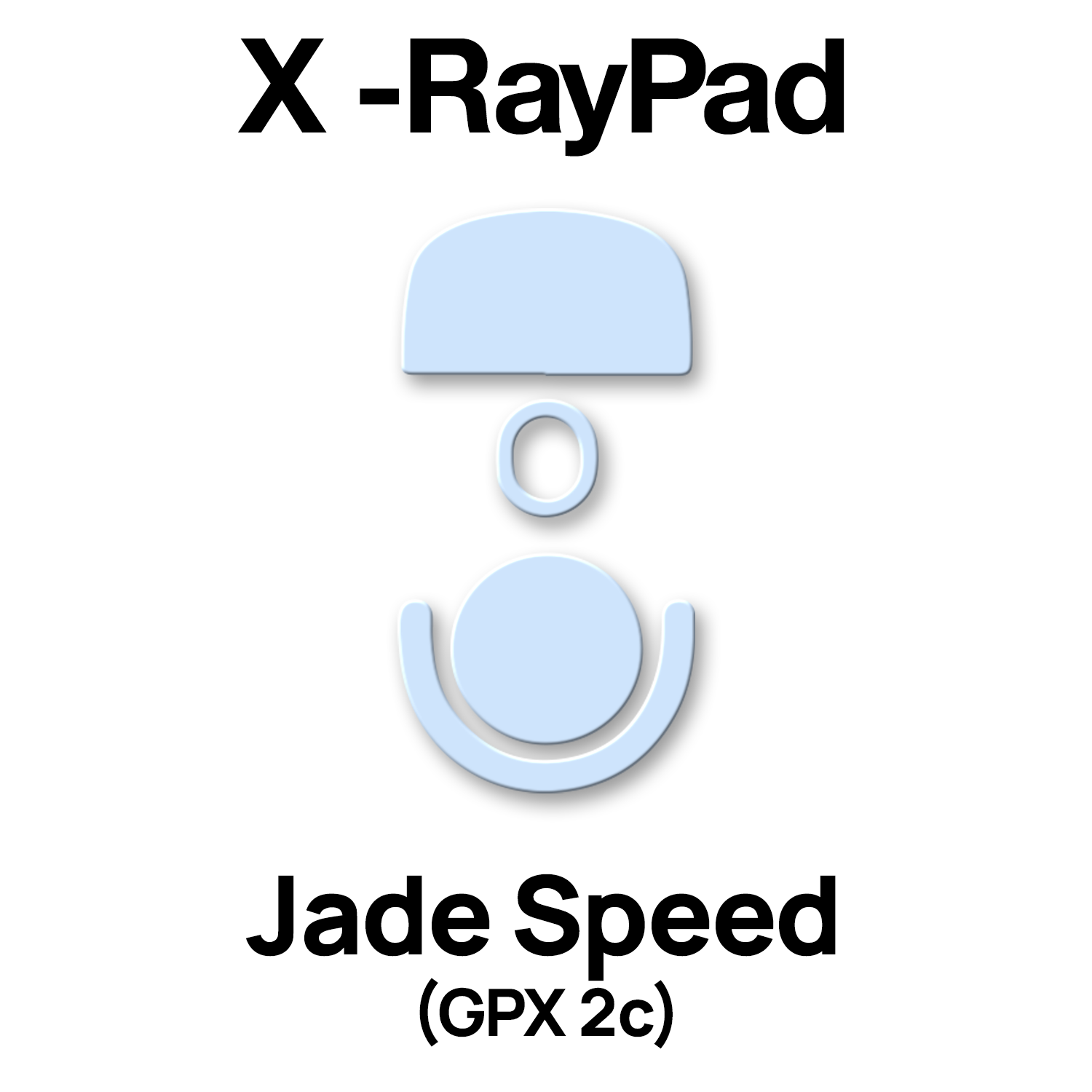 X-raypad Jade Mouse Skates (Logitech G PRO X SUPERLIGHT 2C)