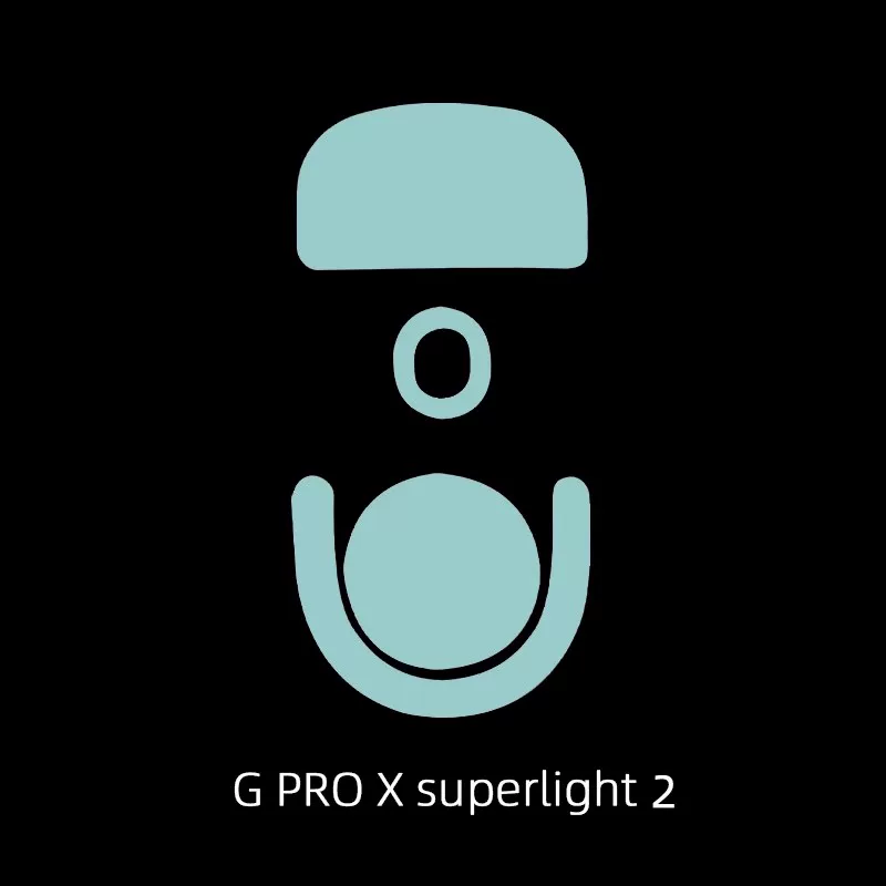 Esports Tiger Glides YanZi Rouge Blue (Logitech G Pro X Superlight 2)