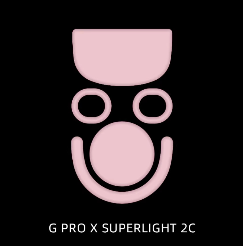 Esports Tiger Glides YanZi Rouge Pink (Logitech G PRO X Superlight 2C) Базовый товар: Esports Tiger Glides YanZi Rouge Pink