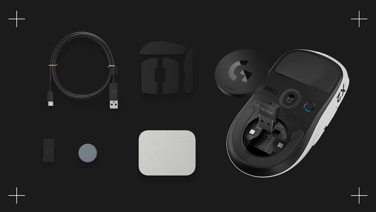 Logitech PRO X 2 SUPERSTRIKE (White/Black) — фото 4