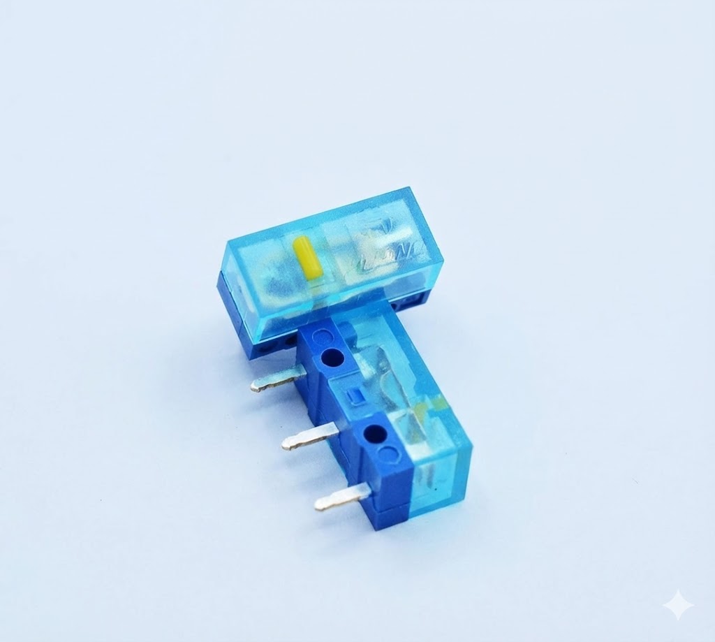 Микропереключатели Huano Blue Shell Yellow Dot 65 грамм (30.000.000)