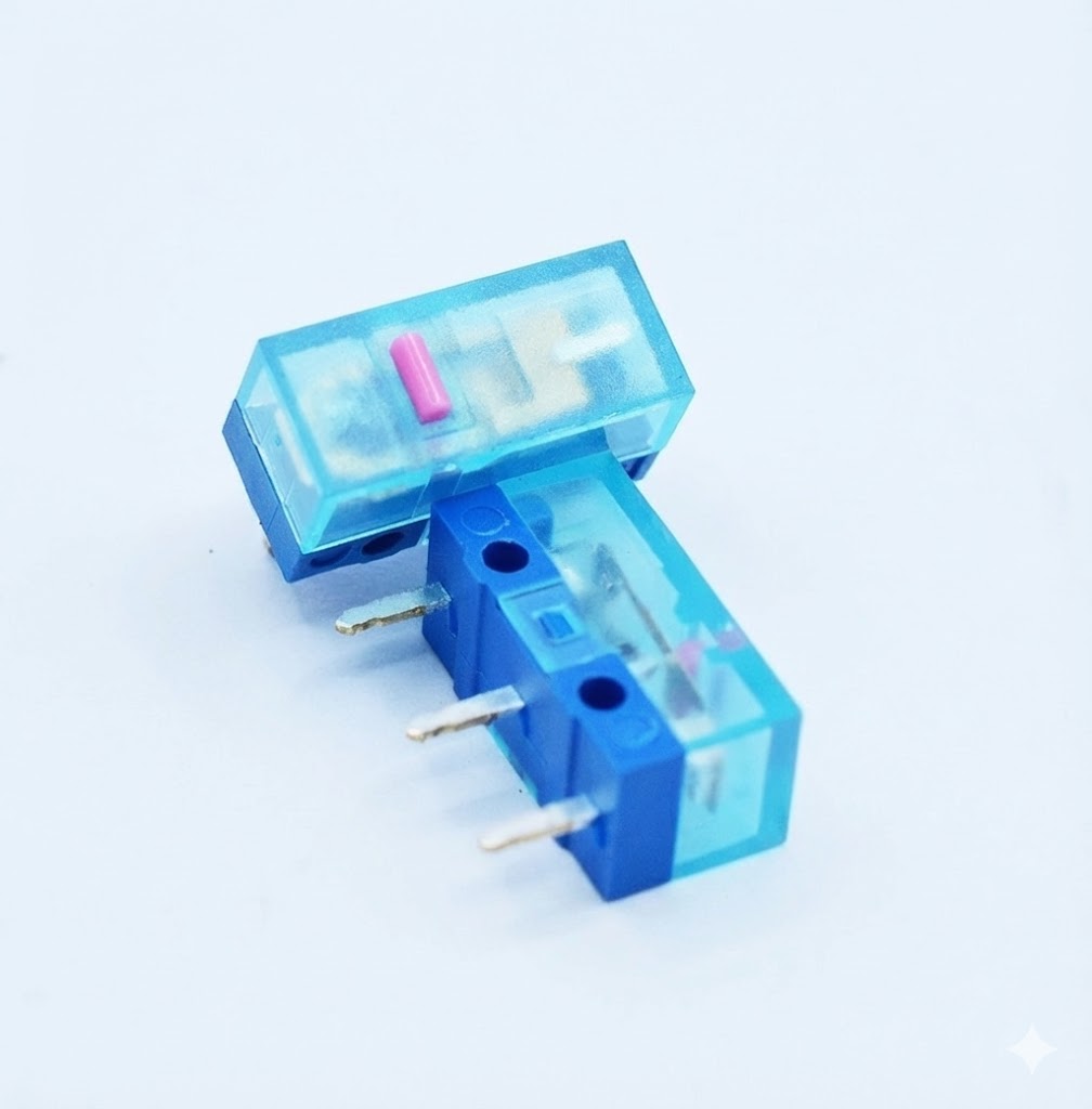 Микропереключатели Huano Blue Shell Pink Dot 68 грамм (80.000.000)