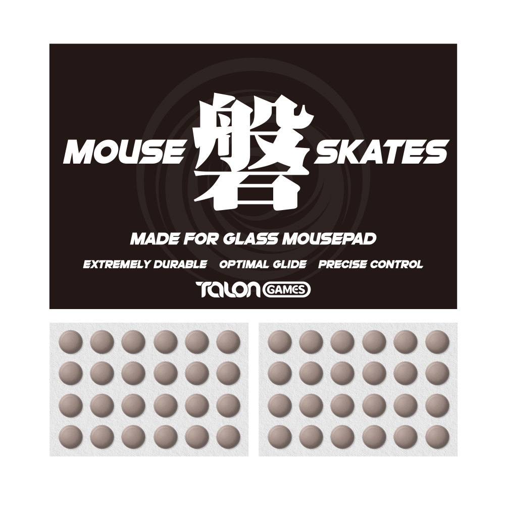 Talon Games 磐 Series Mouse Skates (6mm x 48Pcs)