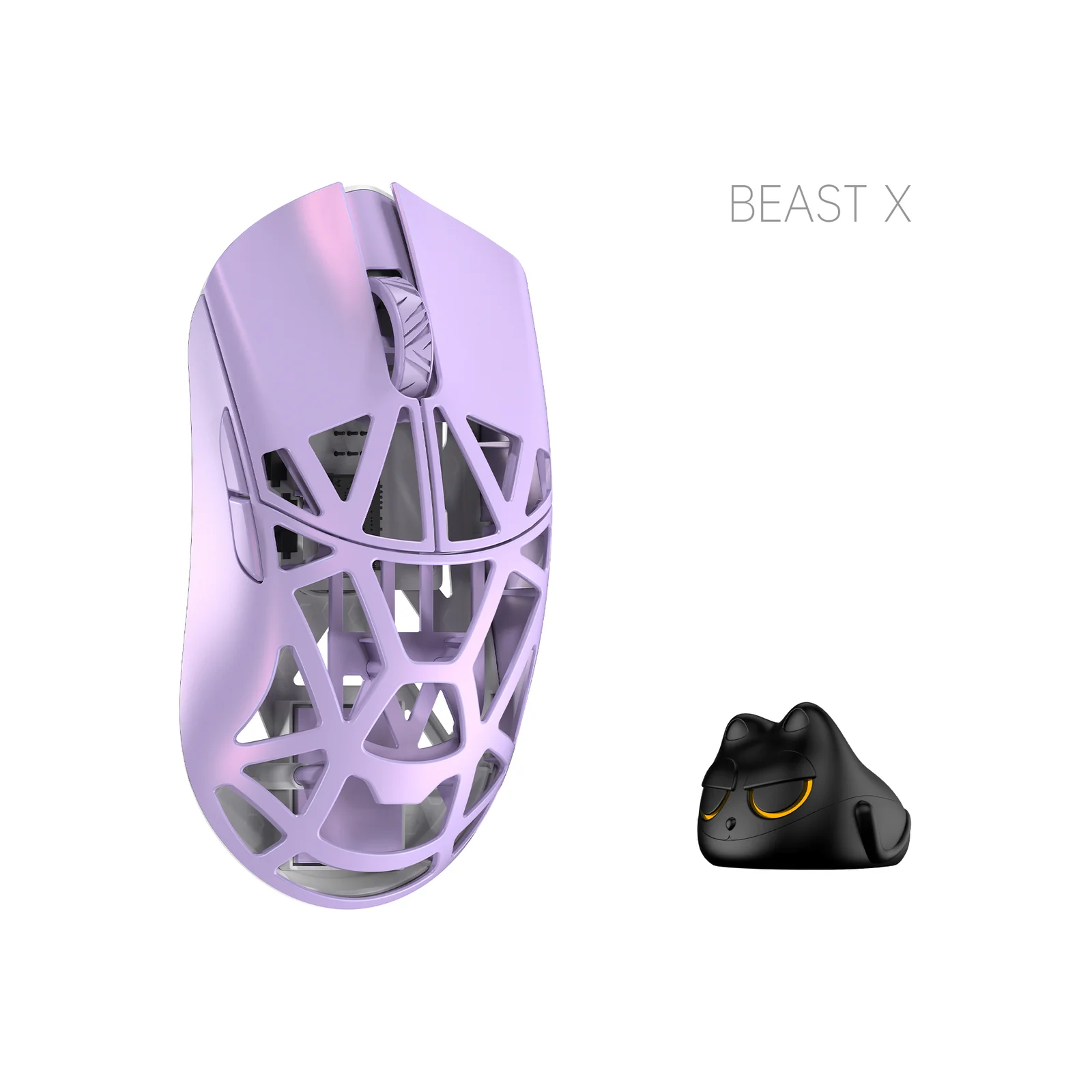 Wlmouse Beast X Pro (Soft Lilac, Закрытые, Omron Opticals)