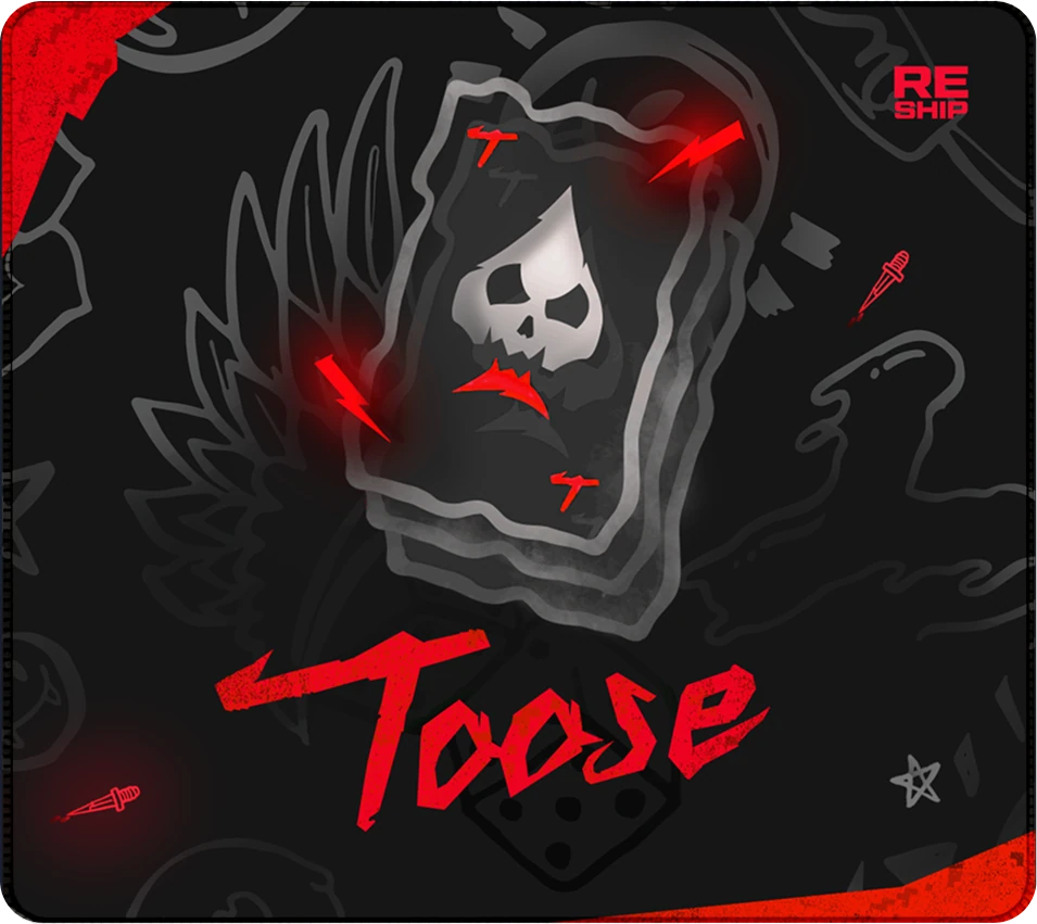 Toose Classic Красно-Черный L