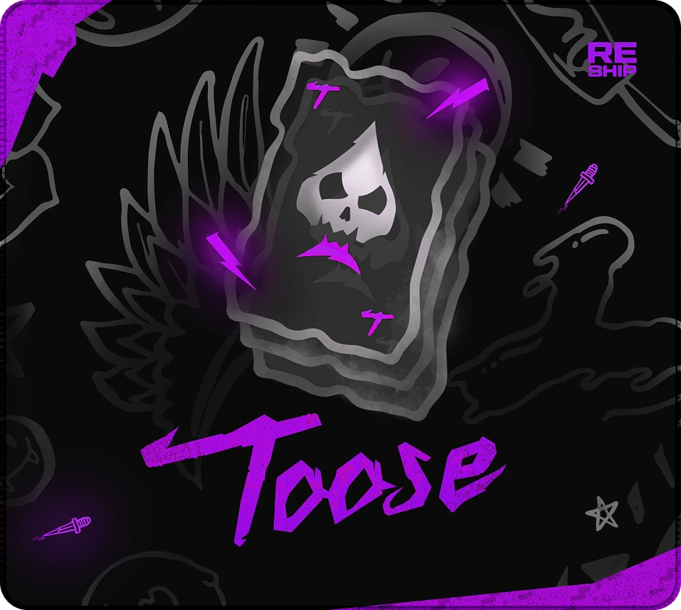 Toose Classic Фиолетово-Черный L