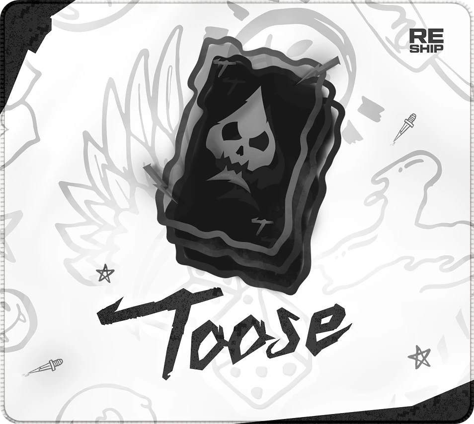 Toose Classic Бело-Черный L