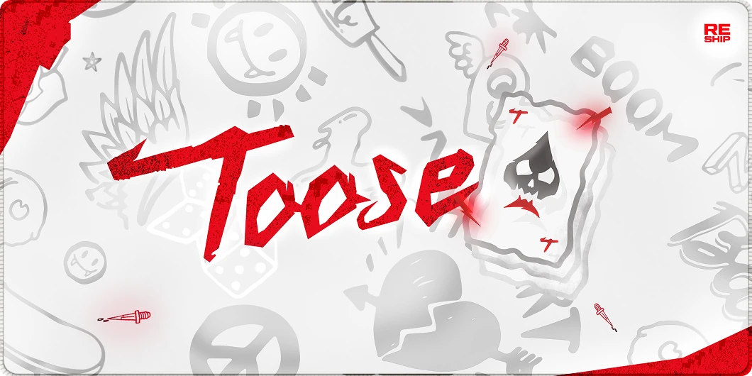 Toose Classic Бело-Красный XL