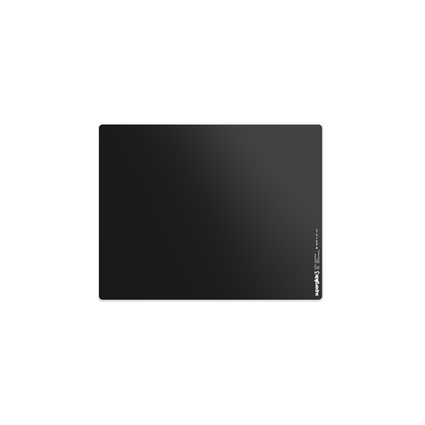 Pulsar Superglide V3 Glass Mousepad - Type S (Black, M 330x260mm)