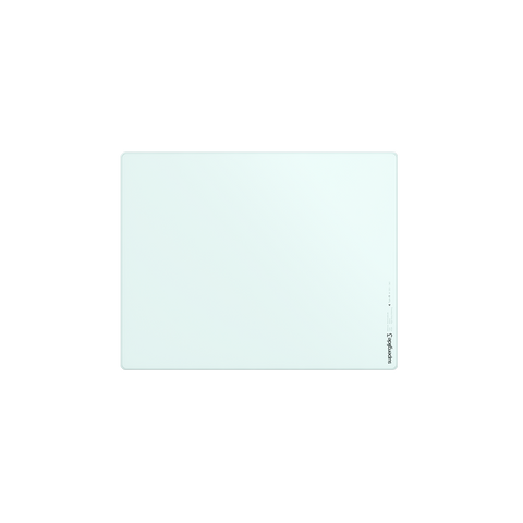 Pulsar Superglide V3 Glass Mousepad - Type S (White, M 330x260mm)