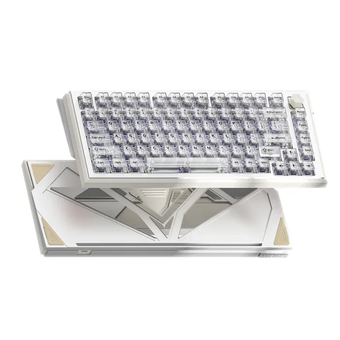 DrunkDeer A75 Ultra HE (QIAN Switch, Silver White)