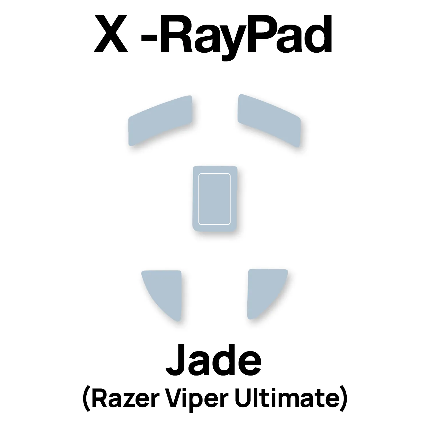 X-raypad Jade Mouse Skates (Razer Viper Ultimate)