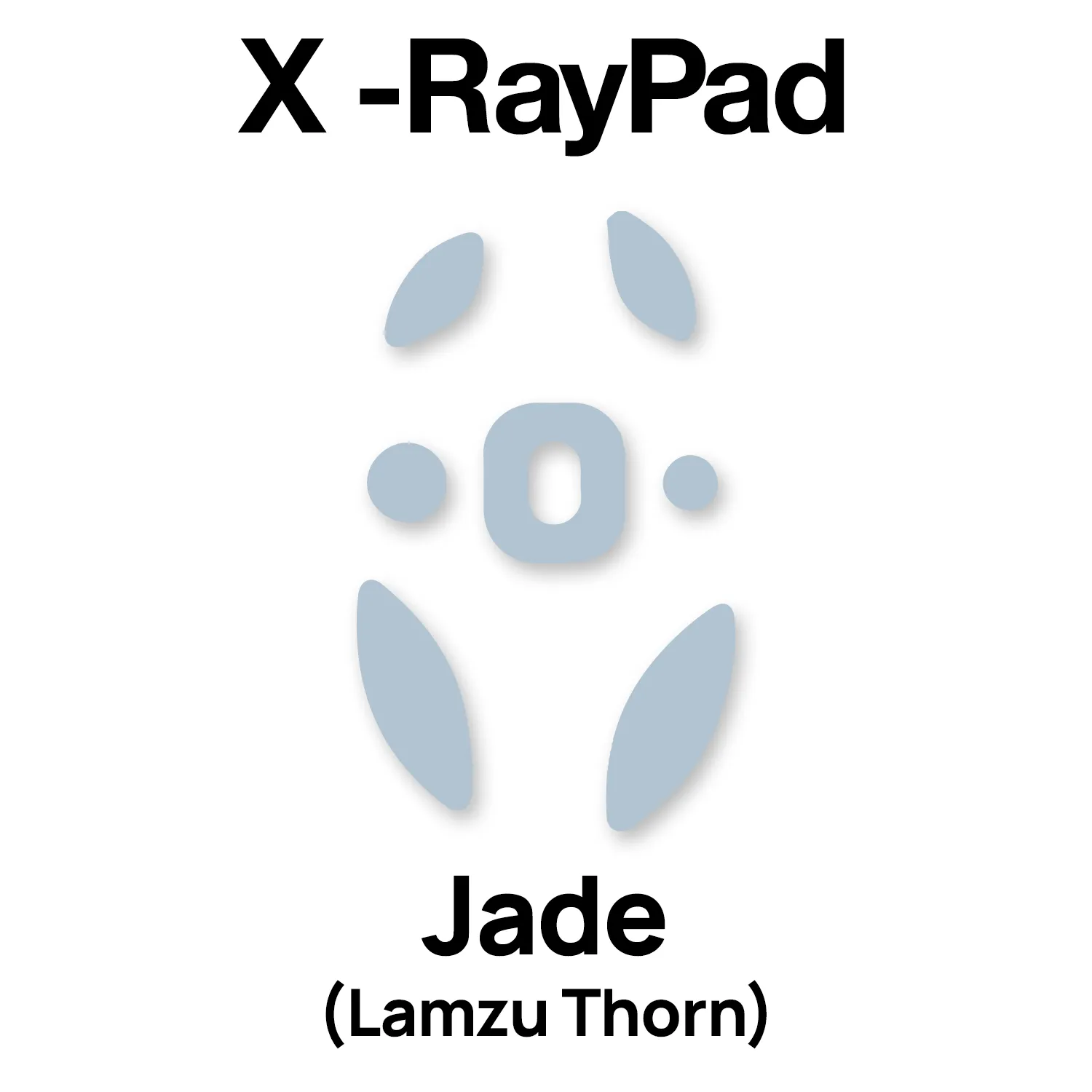X-raypad Jade Mouse Skates (Lamzu Thorn)