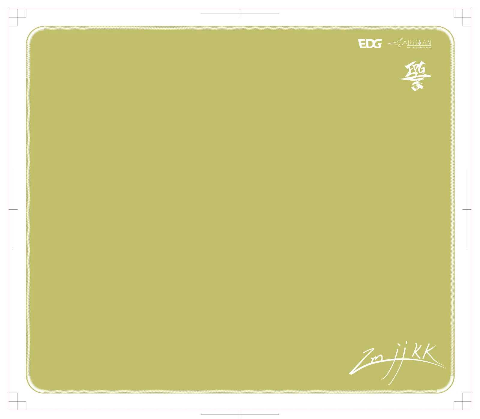 Artisan EDG Edition (Zmjjkk, Type99, MID, XL 490x420mm, Matcha)
