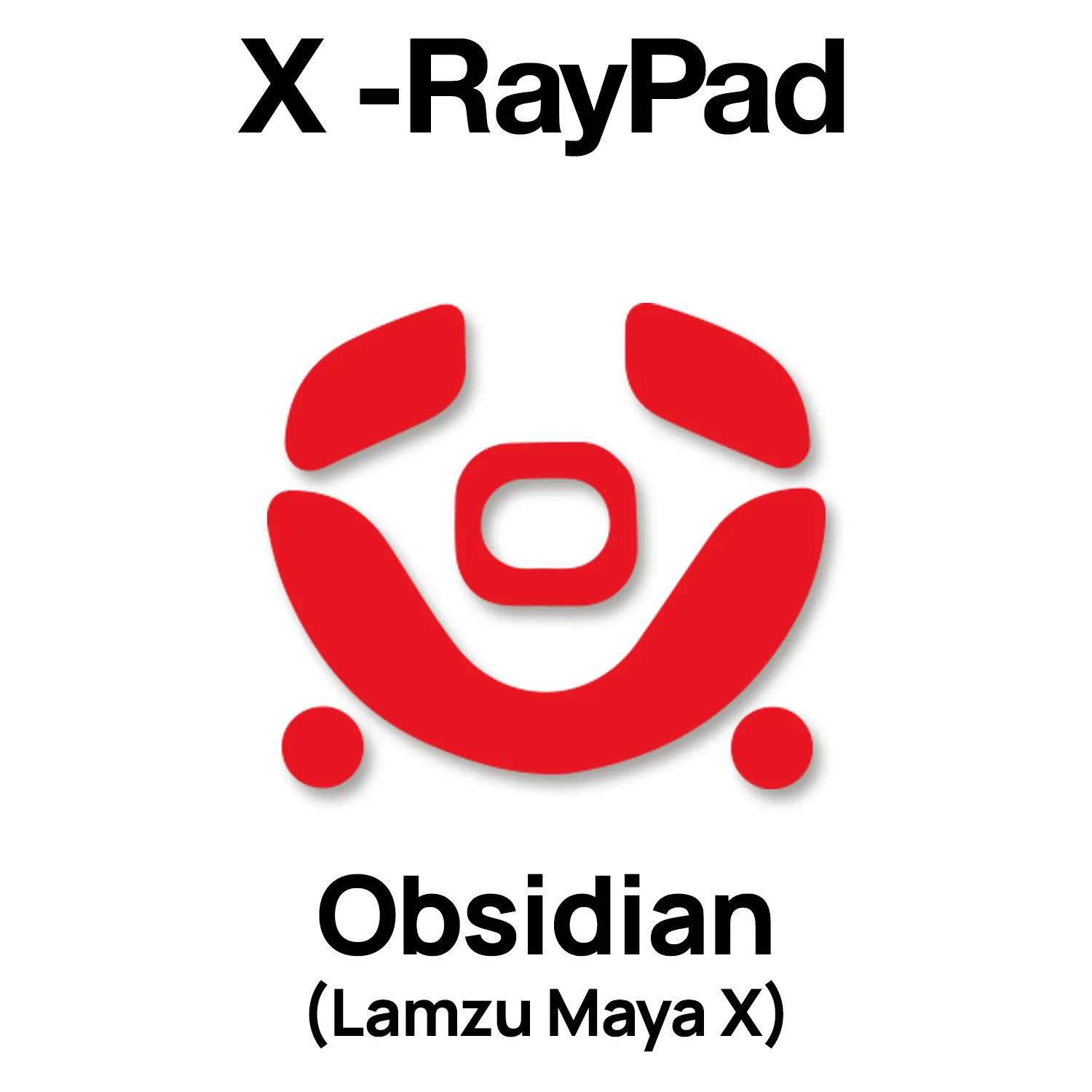 X-raypad Obsidian Mouse Skates (Lamzu Maya X)