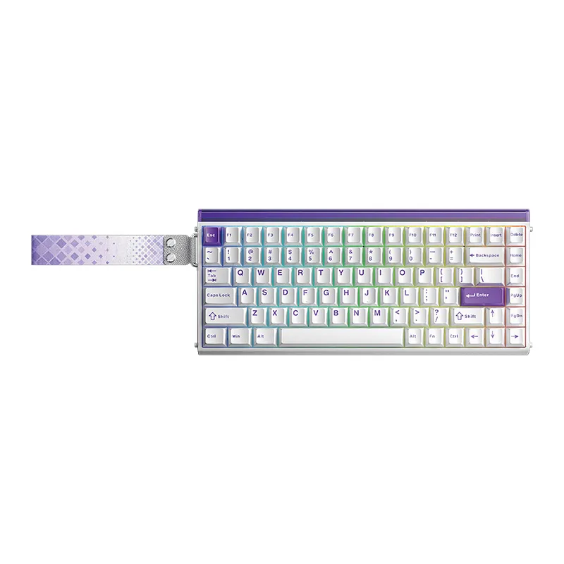 AULA HERO84 HE (White-Purple, Black Emperor)