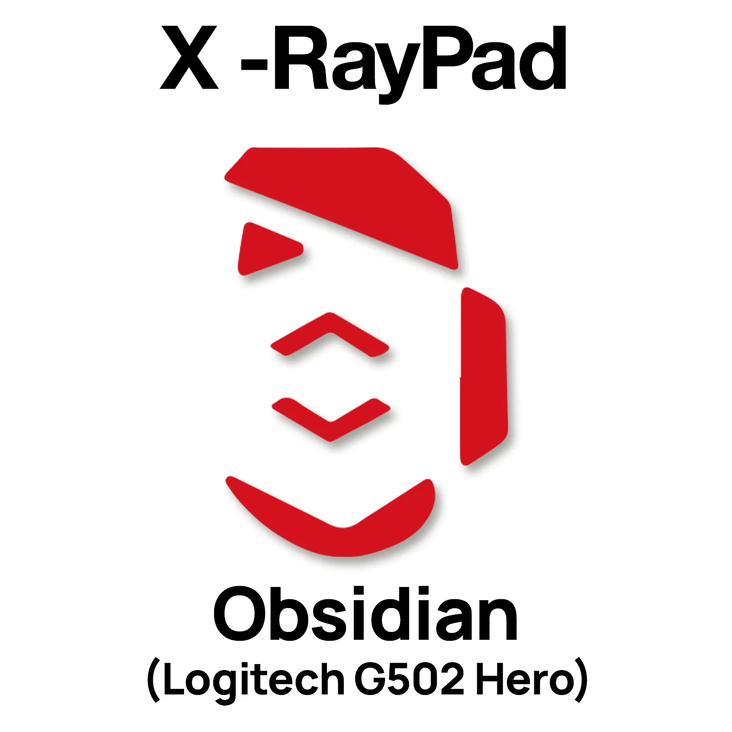 X-raypad Obsidian Mouse Skates (Logitech G502 Hero)