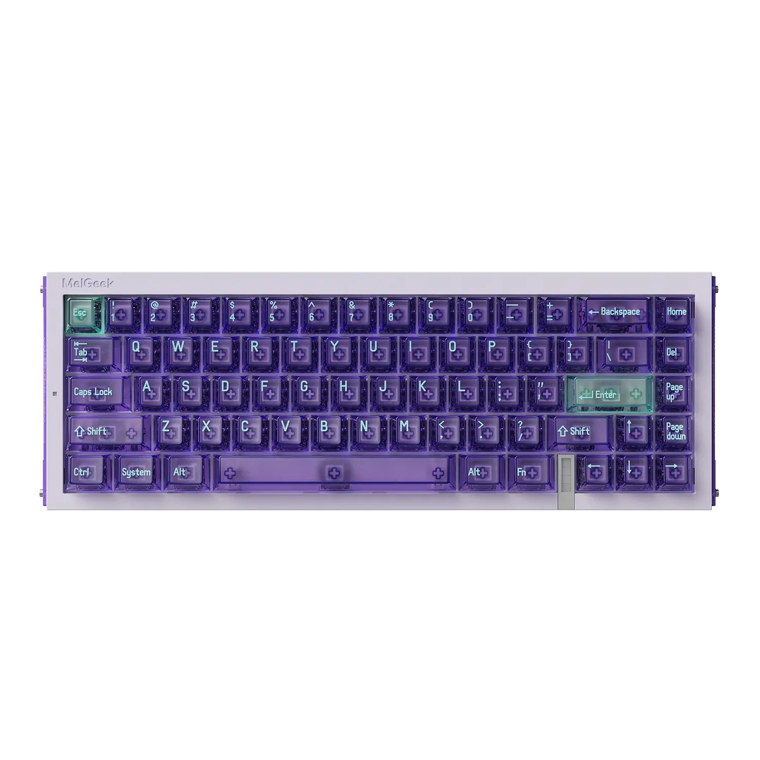 MelGeek REAL67 (Potassium Purple, TTC Sacred Heart KOM)