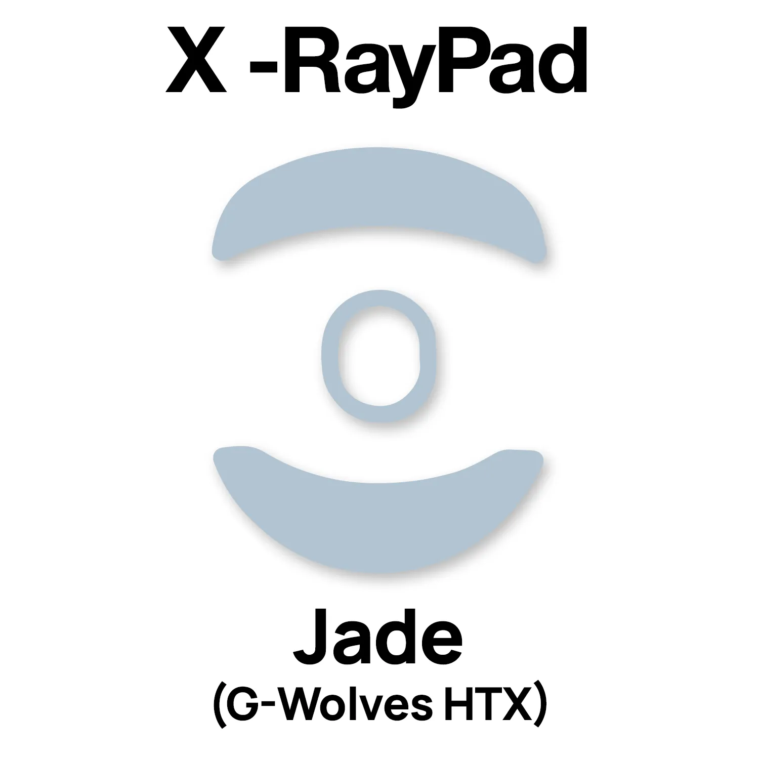 X-raypad Jade Mouse Skates (G-Wolves HTX)