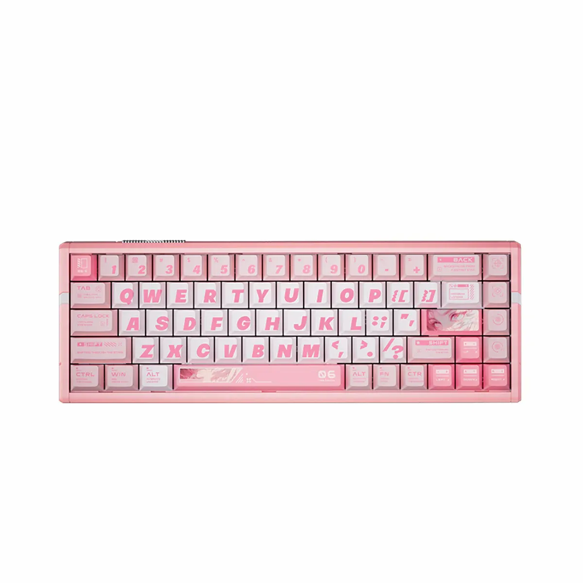 ATK RS6 Ultra (Rosy Fairy, Gateron Jade Gaming)