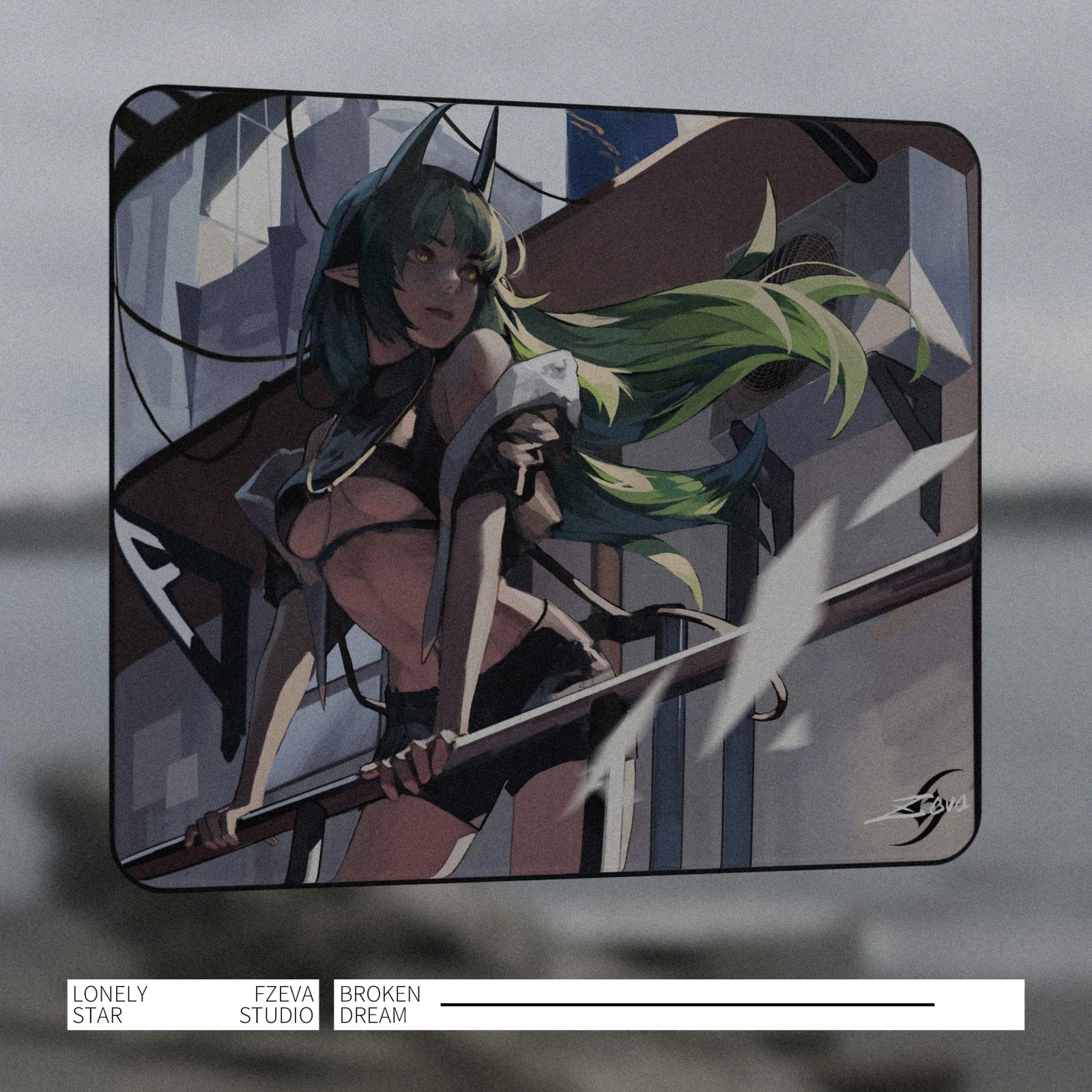 AimStar Justice (XL 490х420mm, FzevaStudio Broken Dream)