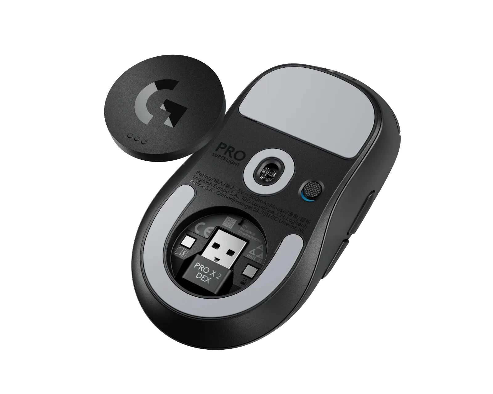 Logitech G PRO X Superlight 2 Dex (Black) — фото 7
