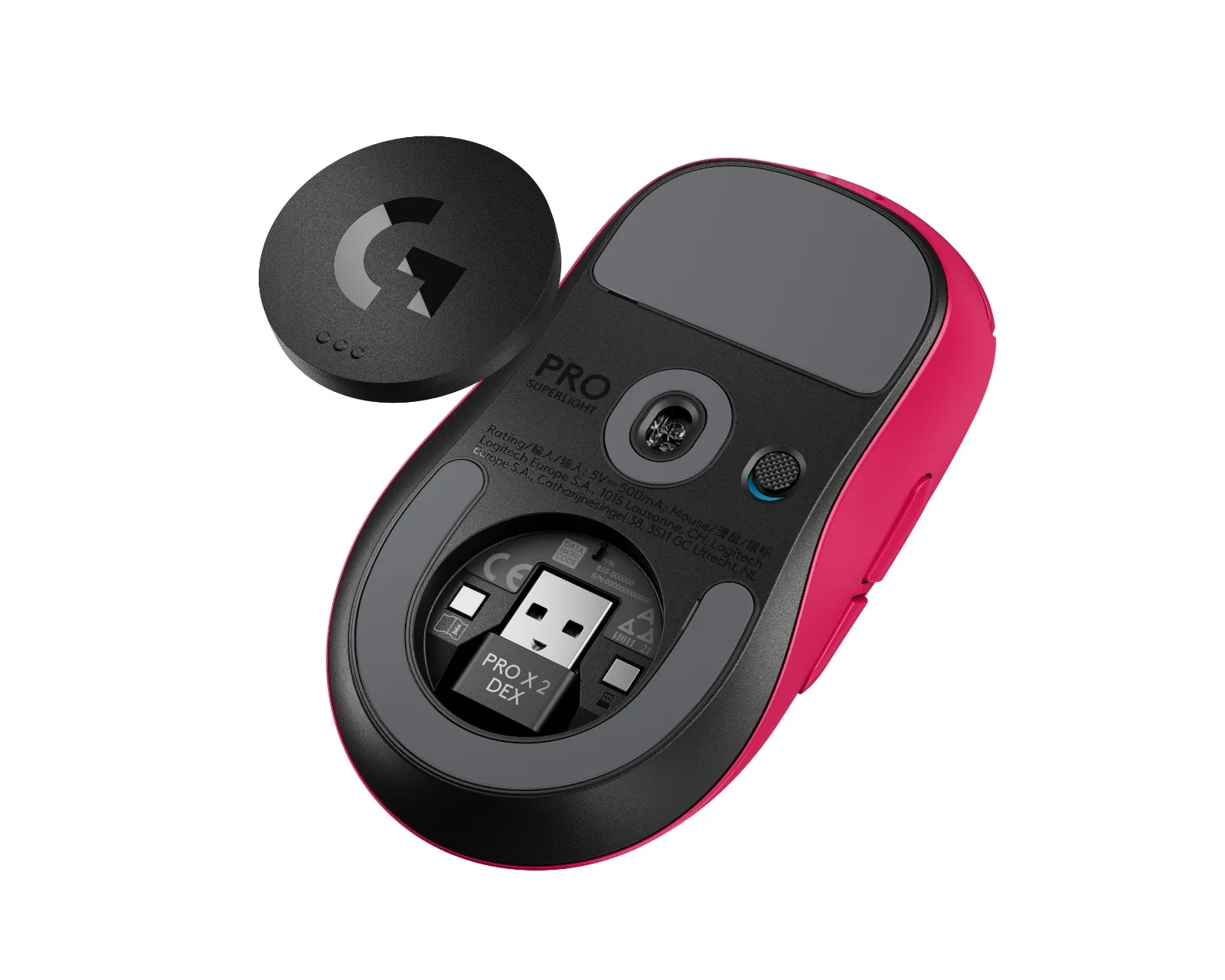 Logitech G PRO X Superlight 2 Dex (Pink) — фото 7