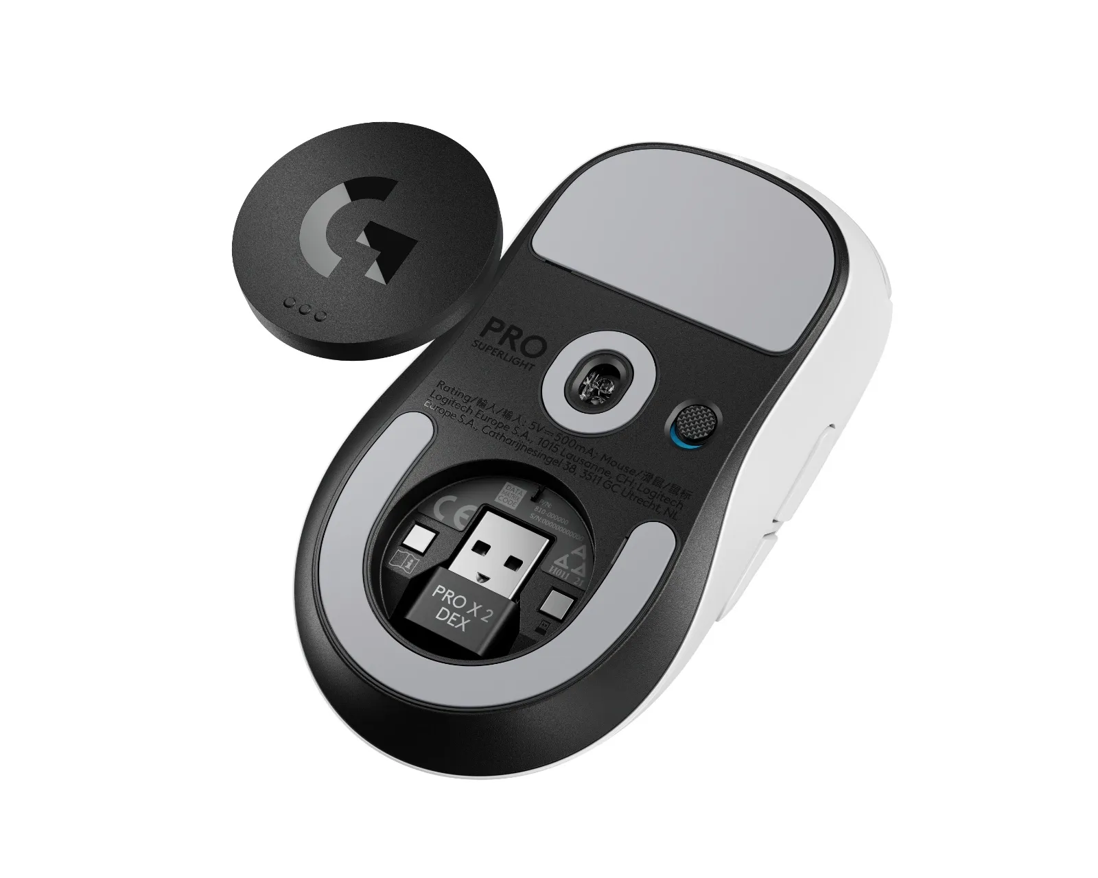 Logitech G PRO X Superlight 2 Dex (White) — фото 7