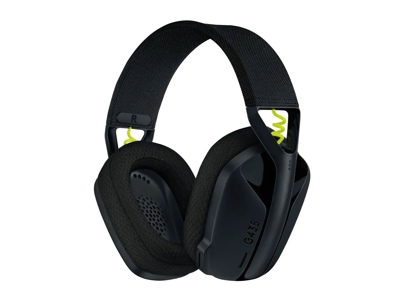 Logitech G435 (Black and Neon Yellow)