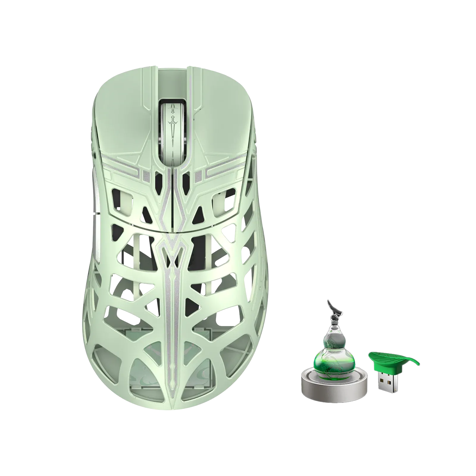 Wlmouse Sword X (Mint green, Omron Opticals)