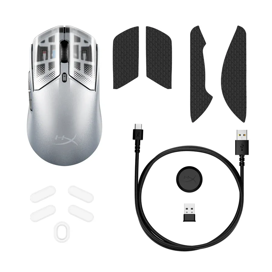 HyperX Pulsefire Haste 2 S (Silver) — фото 8
