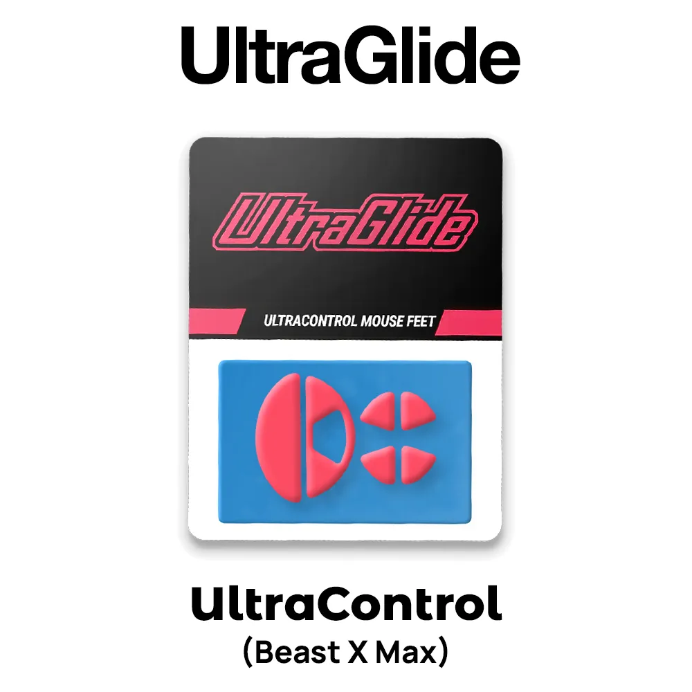 UltraGlide UltraControl RED (Wlmouse Beast X Max)
