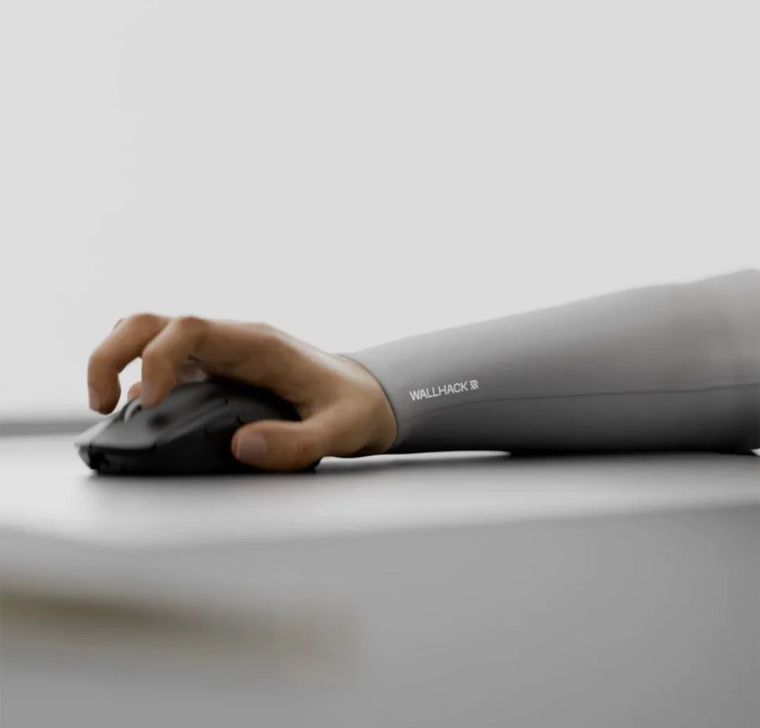 Wallhack Pro (Fingerless, Grey, S/M)