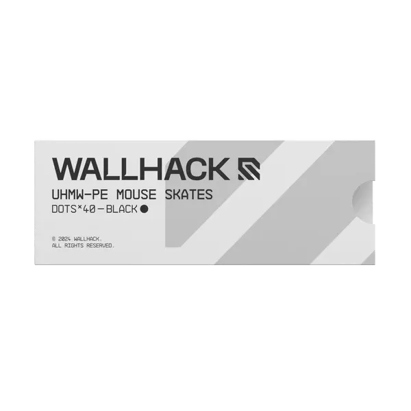 Wallhack Mouse Skates (Dots / Точки, Control, Black) — фото 5