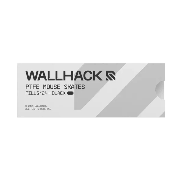 Wallhack Mouse Skates (Pills / Таблетки, Control, Black) — фото 2