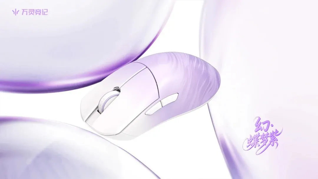 Wlmouse Huan (White-Purple) — фото 2