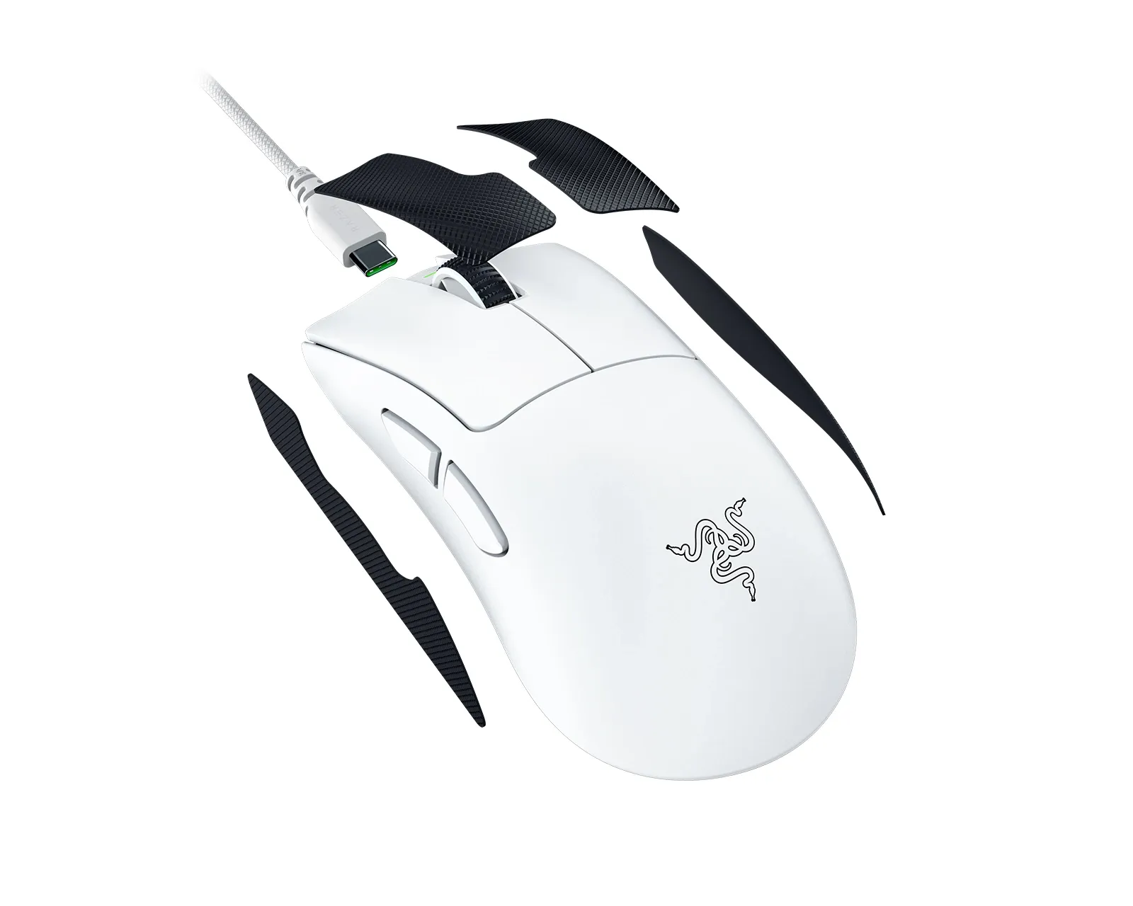 Razer DeathAdder V4 Pro (White) — фото 5