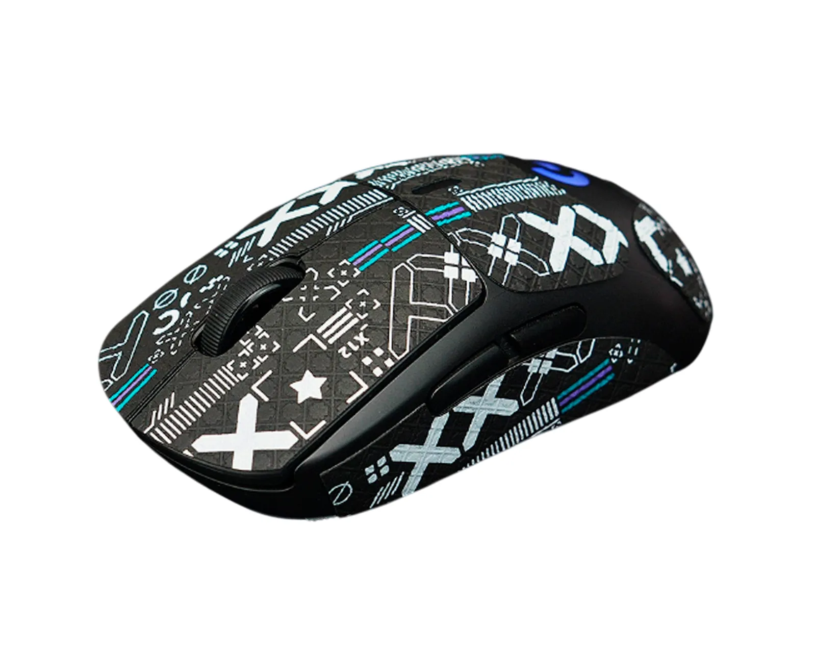 Grip Tape - Logitech G PRO Wireless / SUPERIGHT 1/2 (Black, Full)