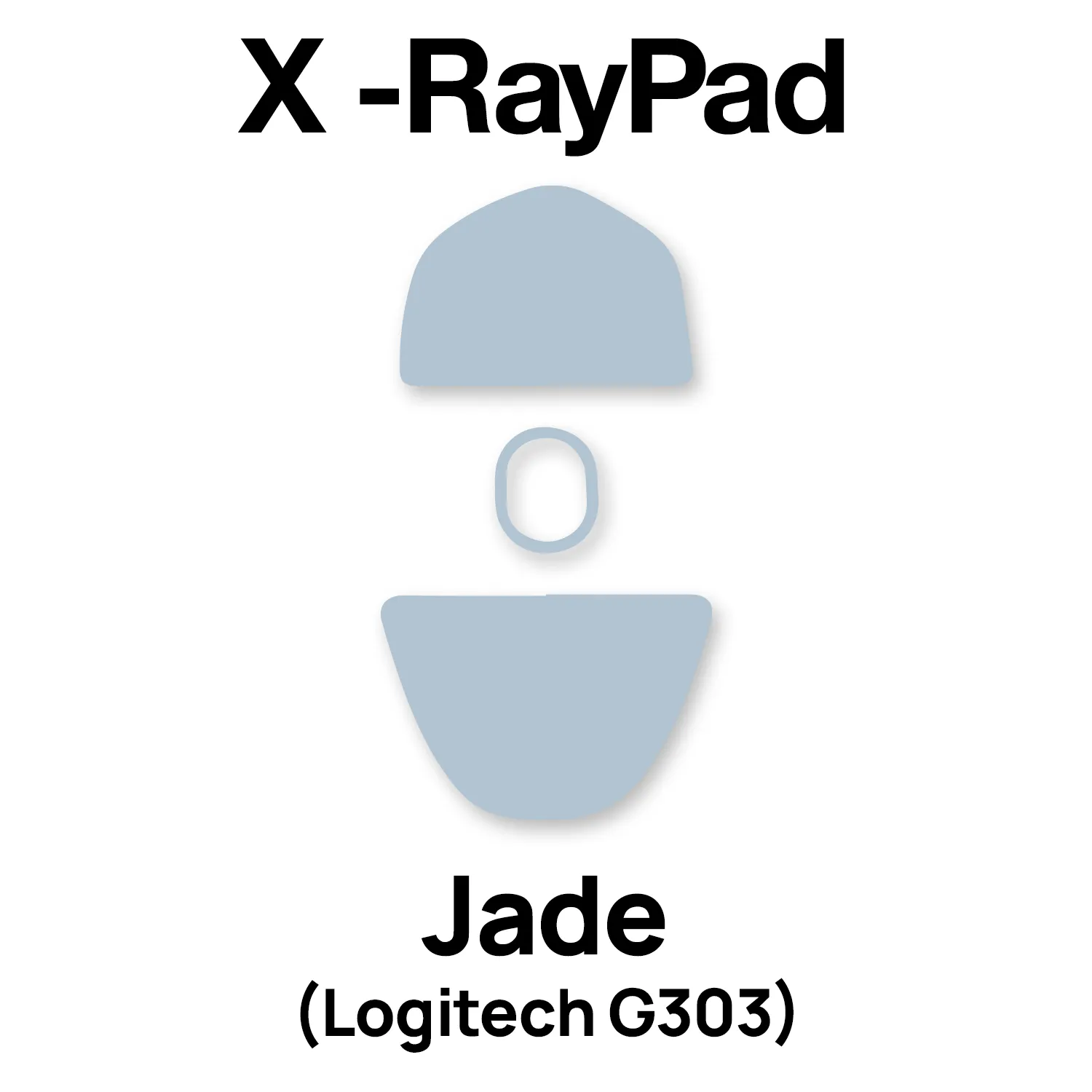 X-raypad Jade Mouse Skates (Logitech G303)