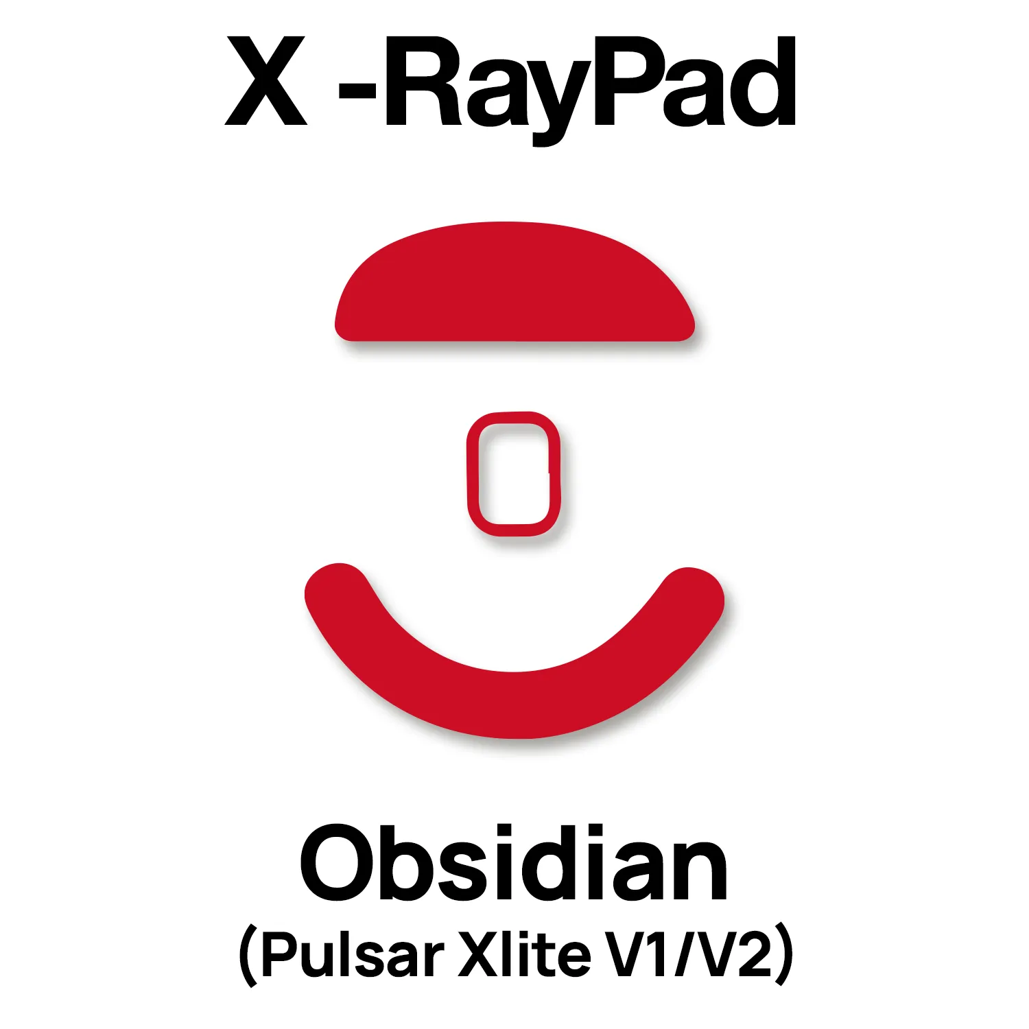 X-raypad Obsidian Mouse Skates (Pulsar Xlite V1/V2)