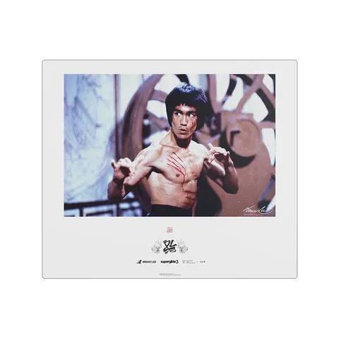 Pulsar Superglide3 Glass Mousepad Bruce Lee 85th Edition (Bruce Lee Picture, XL 490x420mm)